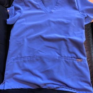 Figs Other - FIGS XS Ceil Blue scrub top Figs Other - FIGS XS Ceil Blue scrub top